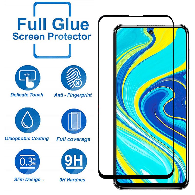 Bộ 2 kính cường lực 9H bảo vệ màn hình chất lượng cao cho XIAOMI REDMI NOTE 9S NOTE9S
