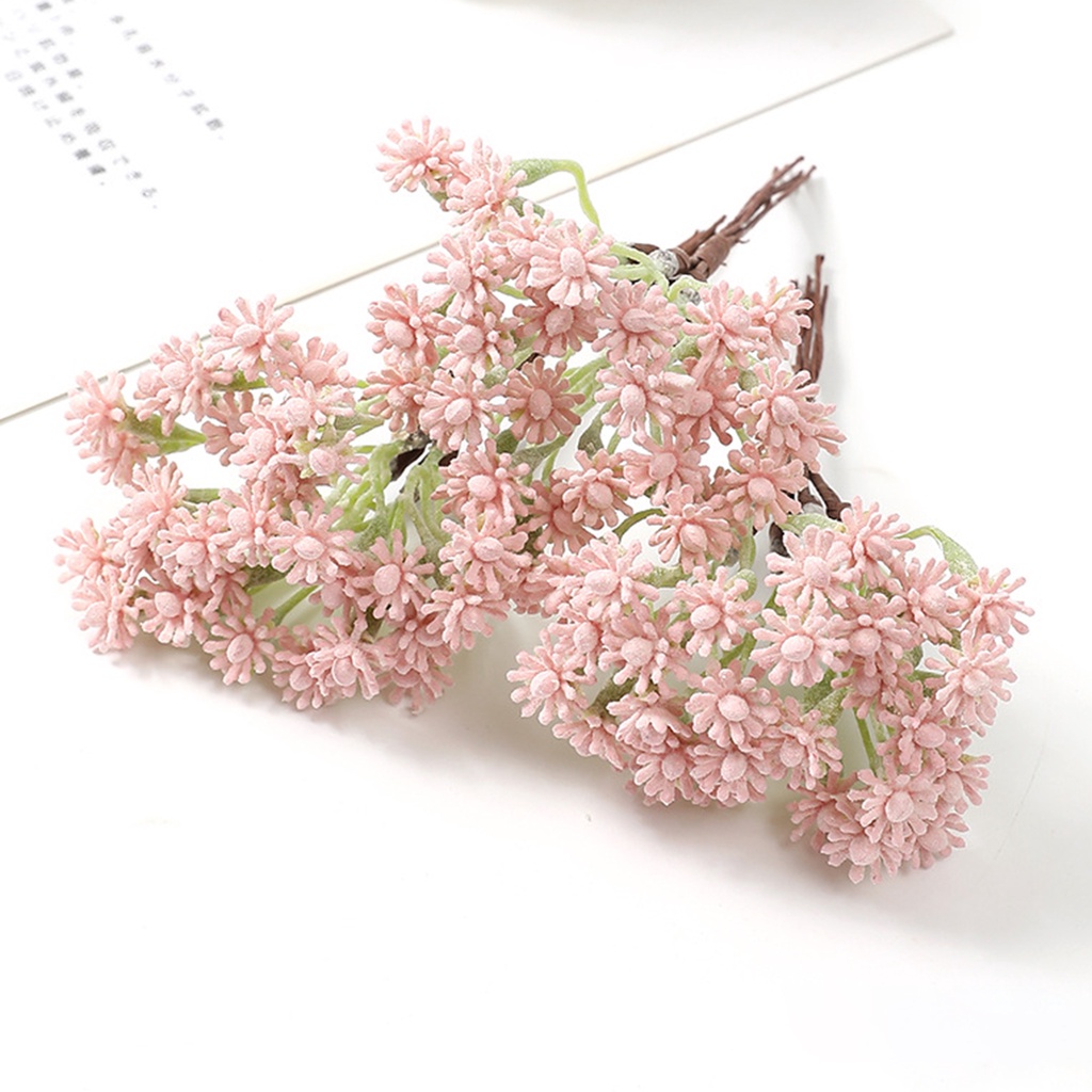 1 Bó Hoa Nhân Tạo Bằng Nhựa Thân Dài Dùng Làm Đạo Cụ Chụp Ảnh Cho Bé