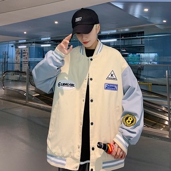 Áo khoác bóng chày đơn giản dáng rộng thời trang  dành cho nam simple bigsize áo khoac bomber