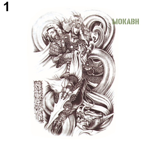 Hình Xăm Dán Tạm Thời Hình Đầu Lâu Quyến Rũ Chống Nước Có Thể Tháo Gỡ