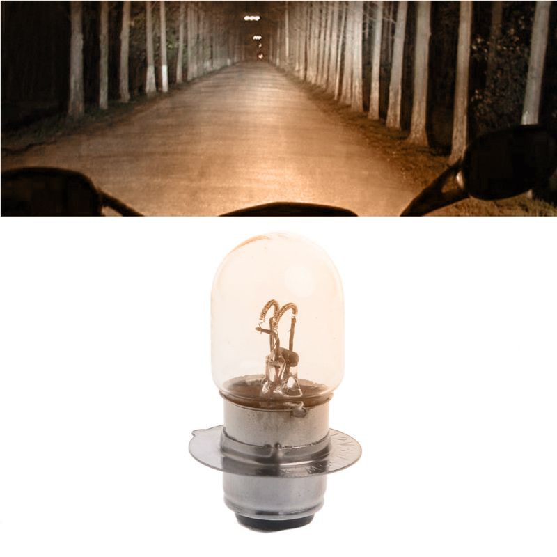 Bóng Đèn Pha B'X T19 P15D-25-1 Dc 12v 35w Cho Xe Mô Tô