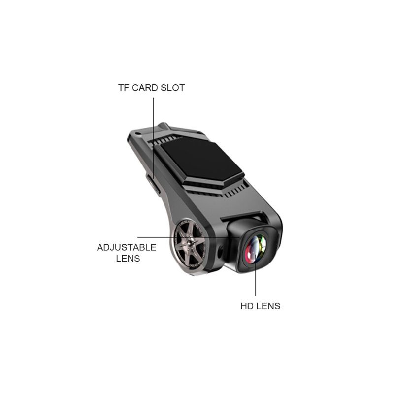 Camera hành trình DVR HD cổng USB hỗ trợ tầm nhìn ban đêm cho xe hơi
 | BigBuy360 - bigbuy360.vn