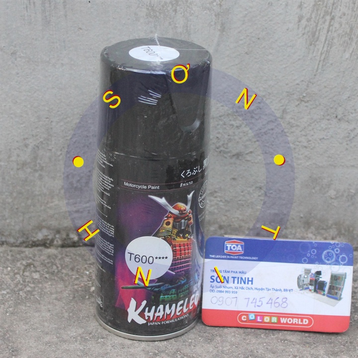 Sơn xịt Samurai màu 3D Khameleon - T600 (300ml) (cần sơn trên nền màu Đen Mờ)
