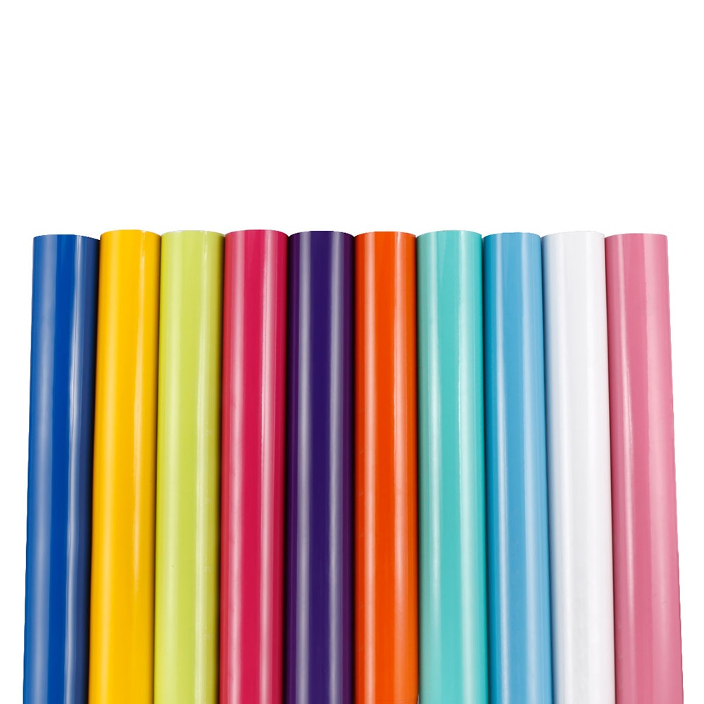 Rehoboth 50x200cm / 60x500cm Sáng Bóng Vinyl Màng Bóng Cao Trang Trí Màu Sắc Thay Đổi Xe Gói Giấy Dán Tường Giấy Dán Tường Tự Làm Ô Tô Xe Máy Decal