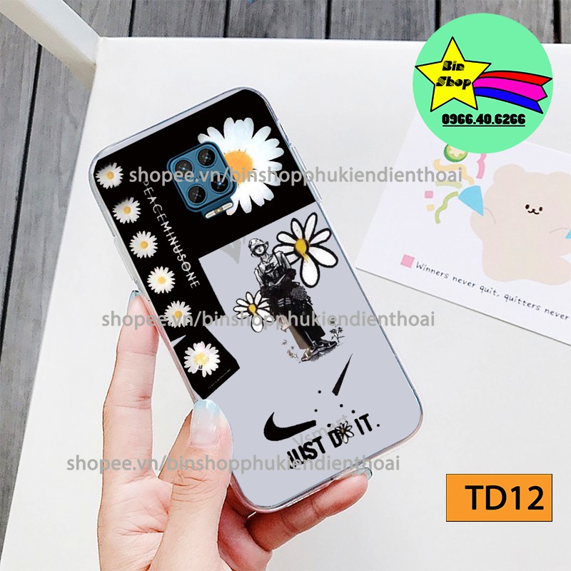 Ốp lưng Vsamrt Joy 4 / Live 4 / Star 4 / Star 5 / Aris / Aris Pro in hình cúc họa mi tách nền chất liệu silicon mềm dẻo