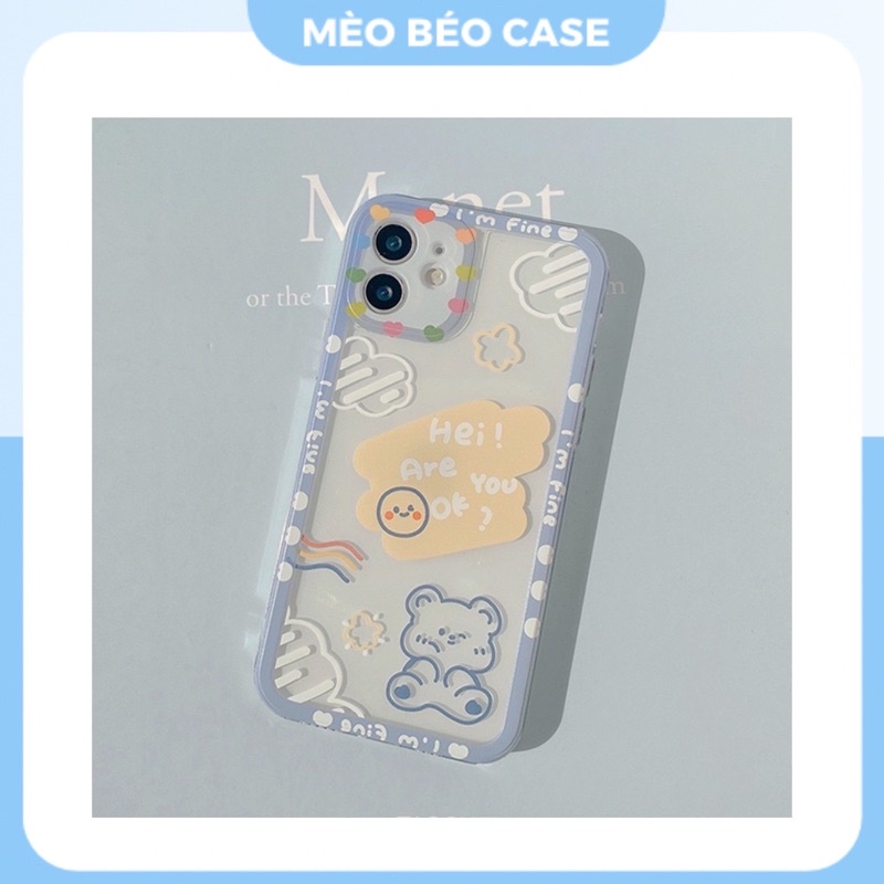 (SIÊU RẺ) Ốp lưng Iphone gấu im fine 6/6plus/6s/6splus/7/7plus/8/8plus/x/xr/xs/11/12/13/pro/max/plus/promax