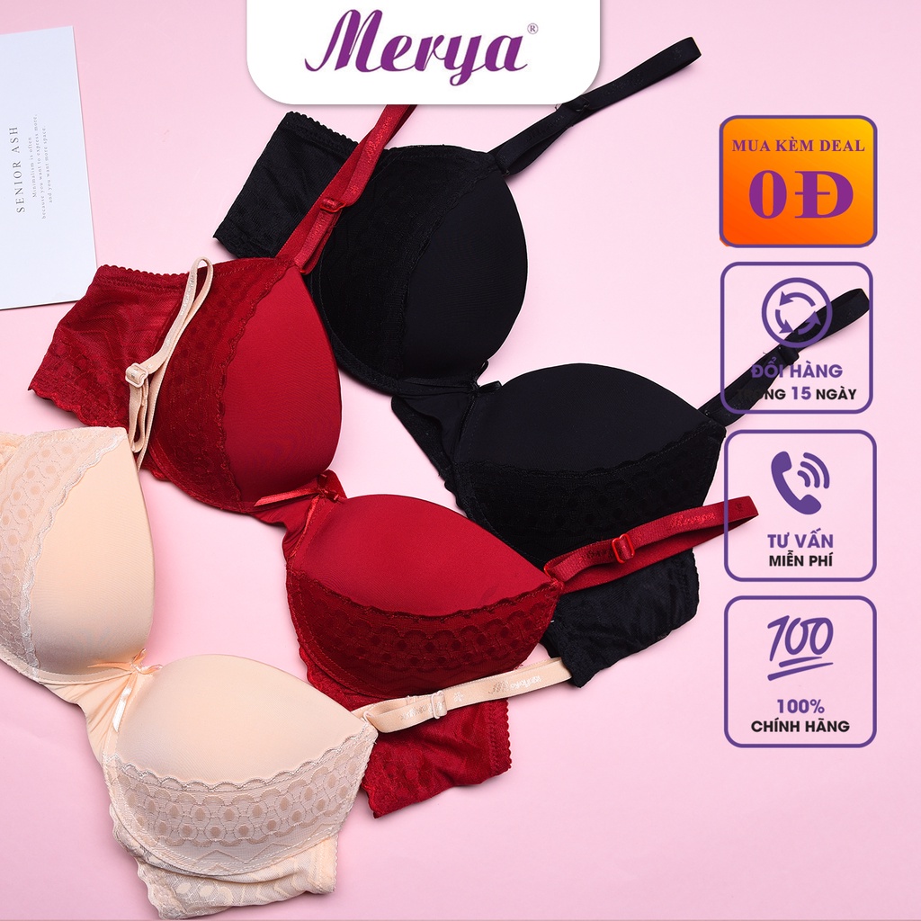 Áo ngực nữ có gọng đệm dày vừa Merya A040 mềm mại cực đẹp