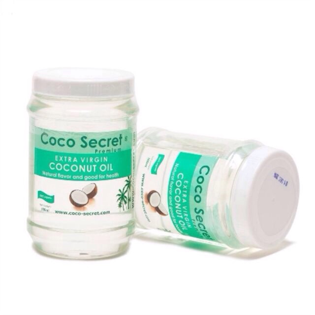 Hũ 500ml dầu dừa Coco Secret dưỡng da/ tóc, làm thực phẩm