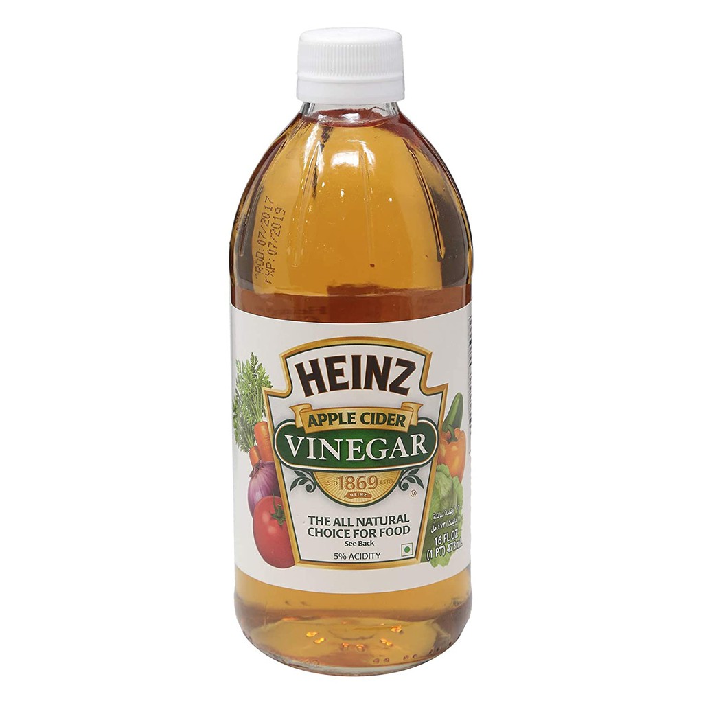 Dấm táo Apple Cider hiệu HEINZ chai 473ml