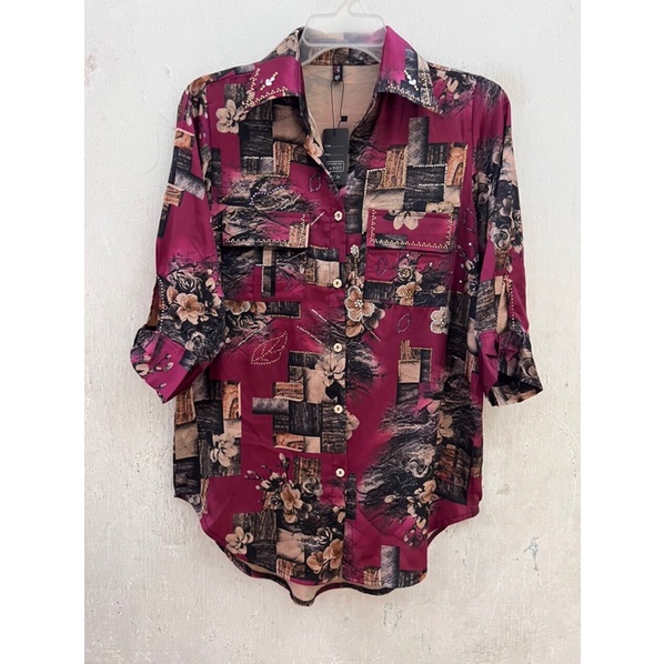 ÁO SƠ MI TRUNG NIÊN VẢI LATIN CAO CẤP