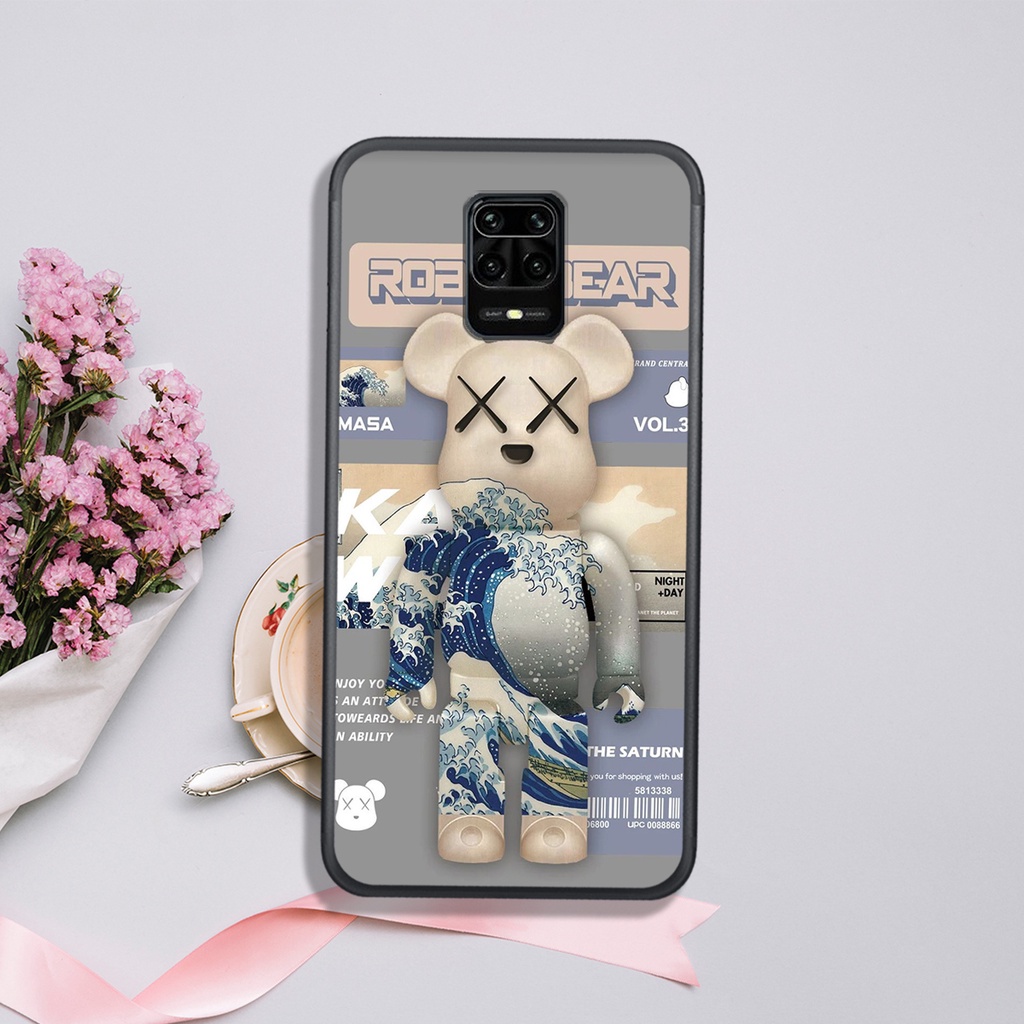 [HOT]ỐP  XIAOMI REDMI NOTE 9 - NOTE 9S - NOTE 9 PRO  , In Hình Gấu Robot họa tiết L-V màu sắc cực đẹp.