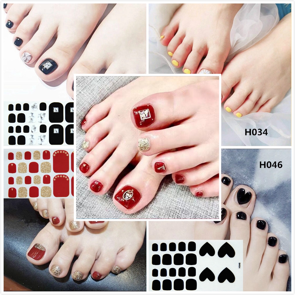 Bộ Miếng Dán Móng Toàn Diện Dễ Thương