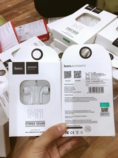 TAI NGHE HOCO M1 IPHONE XỊN (chính hãng nhé)