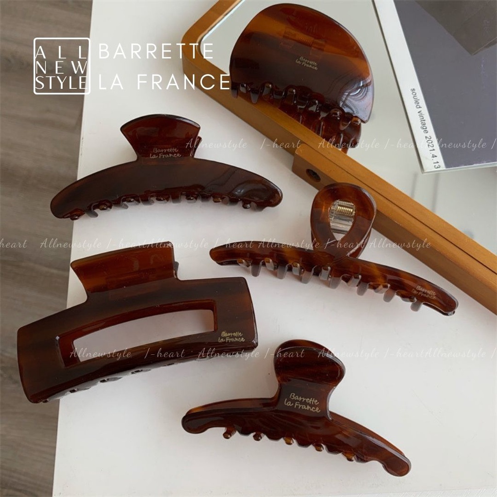 Barrette la France Caramel kẹp tóc Allnewstyle cô gái Pháp