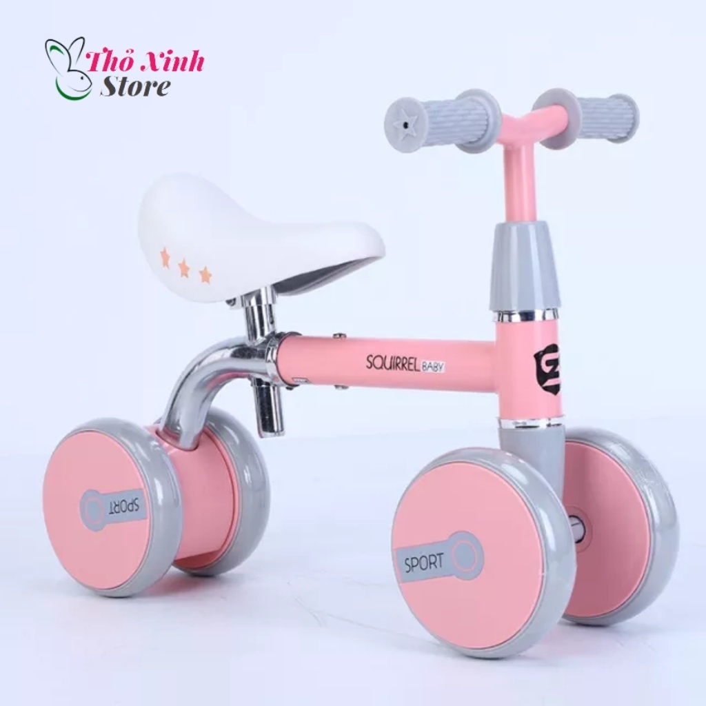 Xe Chòi Chân Cho Bé Cao Cấp Sport  khung Xe Thép Cacbon Siêu Bền Mẫu Mới Nhất