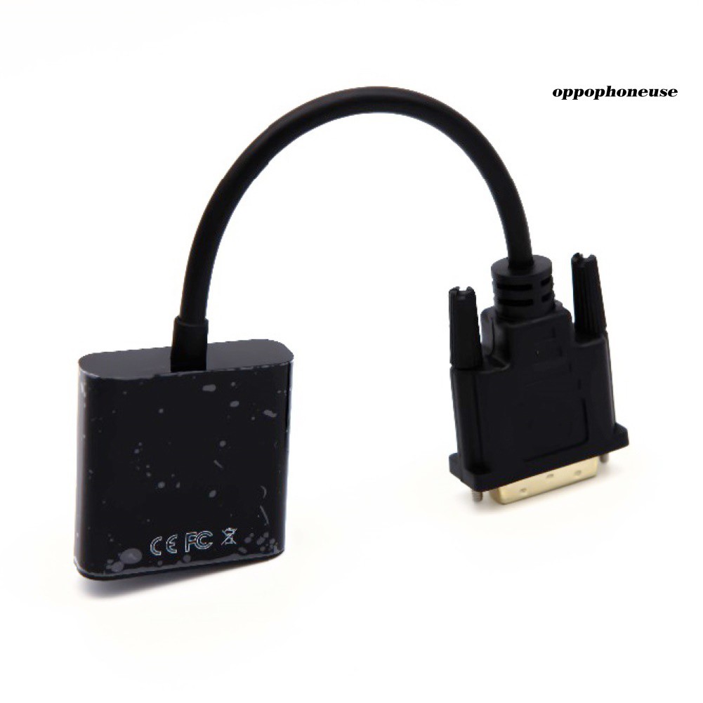 Cáp Chuyển Đổi Hdmi 1080p Dvi-D Sang Vga 24 + 1 25pin Cho Máy Tính / Hdtv