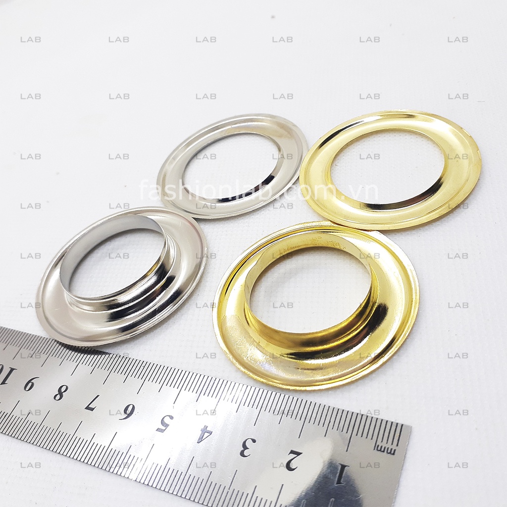Khuy luồn oze kim loại size lớn 20mm,30mm (túi 100 bộ) #0202