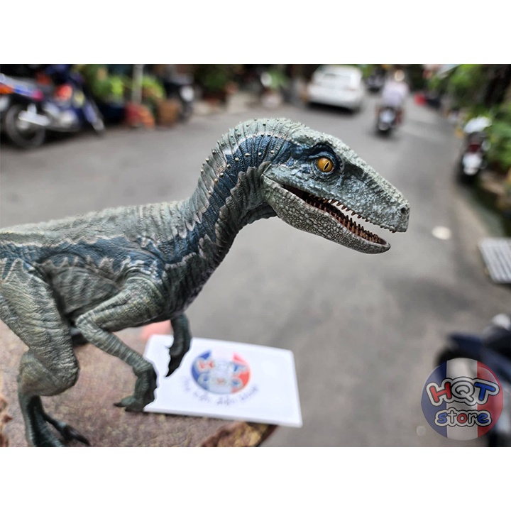 Mô hình khủng long Velociraptor Blue Prime 1 Studio Jurassic World tỉ lệ 1/10