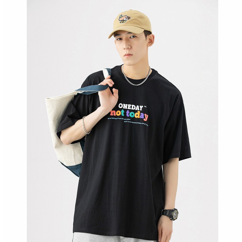 Áo thun Oneday unisex Basic Tee phông trơn nam nữ tay lỡ form rộng oversize phong cách Hàn Quốc. | WebRaoVat - webraovat.net.vn