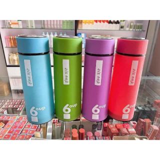 Bình nước 6 oup thủy tinh bọc nhựa 450ml