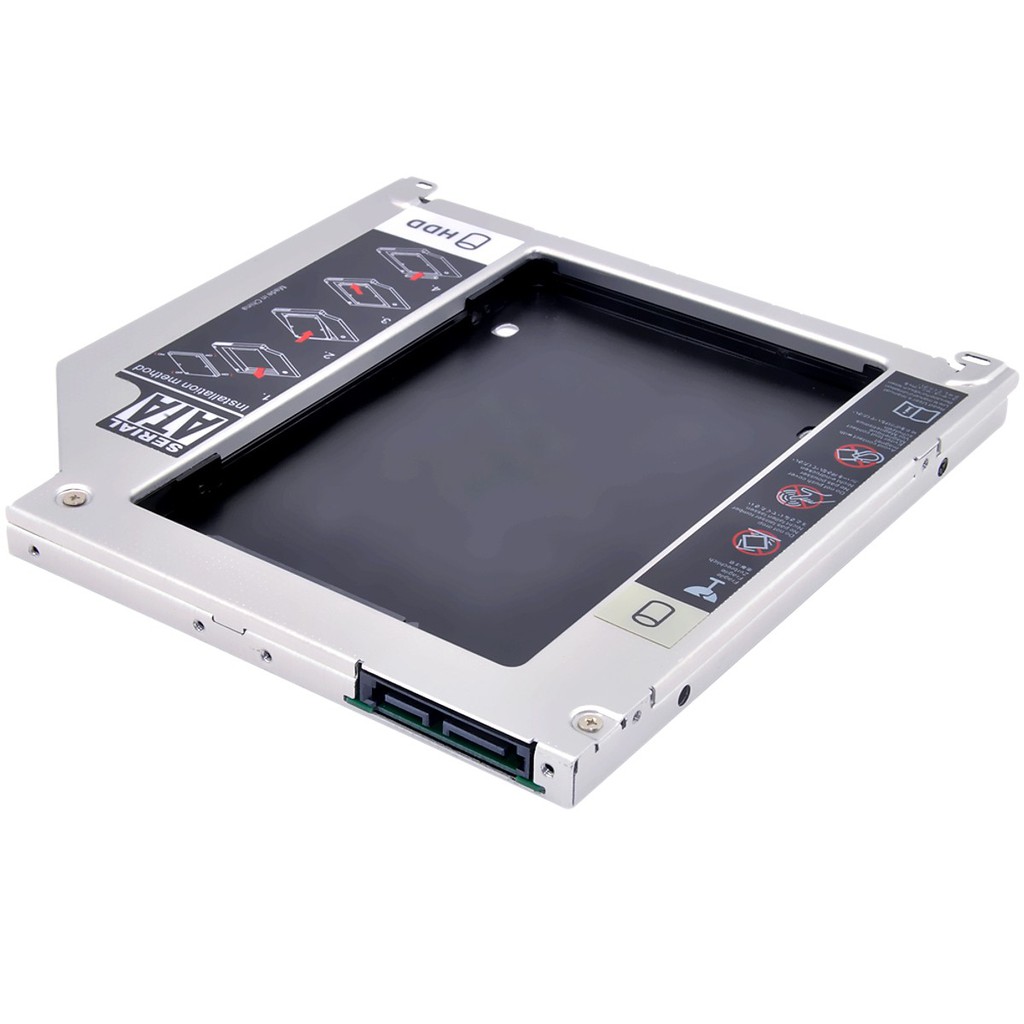 Khay Ổ Cứng Caddy Bay 12.7mm Loại dày (Gắn Ổ Cứng Thay Ổ Quang Laptop) | BigBuy360 - bigbuy360.vn