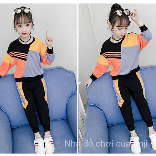 New Autumn Suit Girls Clothing Children Network Red Ocean Gas Children Spring And Autumn, Fashion Sports