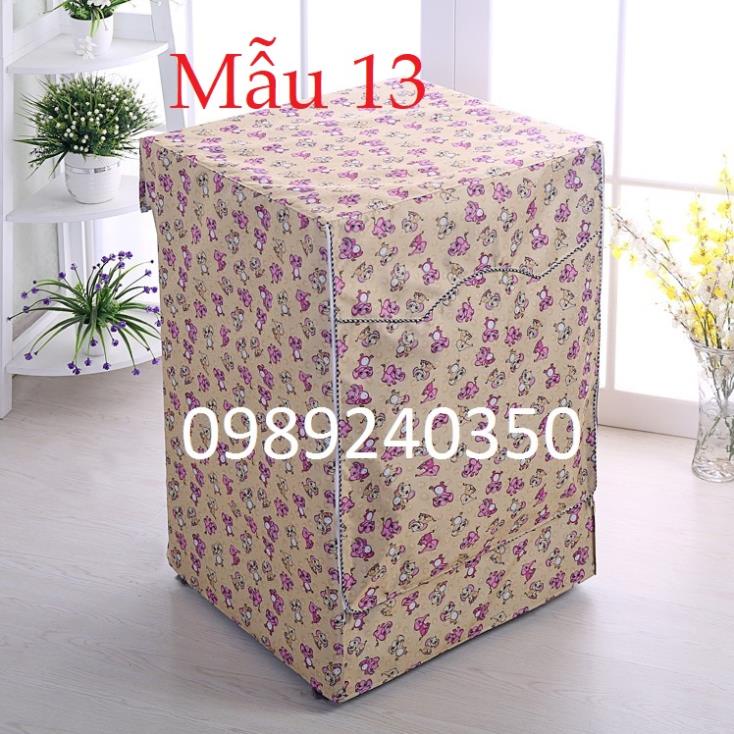 Áo trùm vỏ bọc che máy giặt LG cửa trước lồng ngang 7kg - 10kg loại tốt LOẠI TỐT