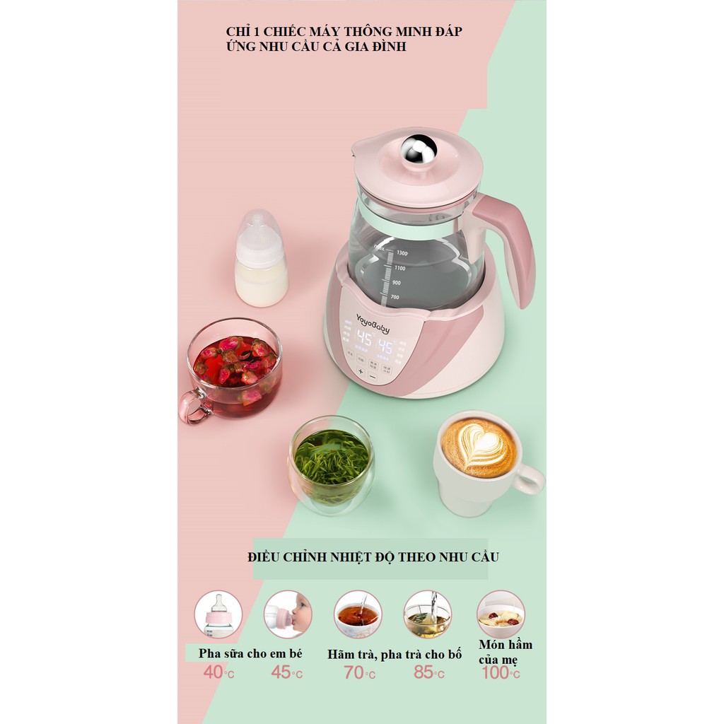 ẤM ĐUN NƯỚC PHA SỮA VÀ KHỬ TRÙNG , MÁY GIỮ NHIỆT