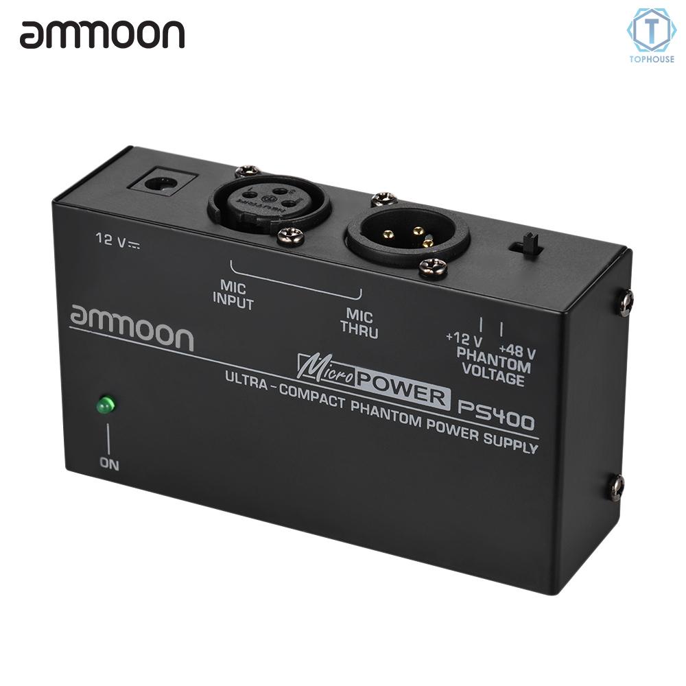 Bộ Nguồn Micro Te Ammoon 12v + 48v