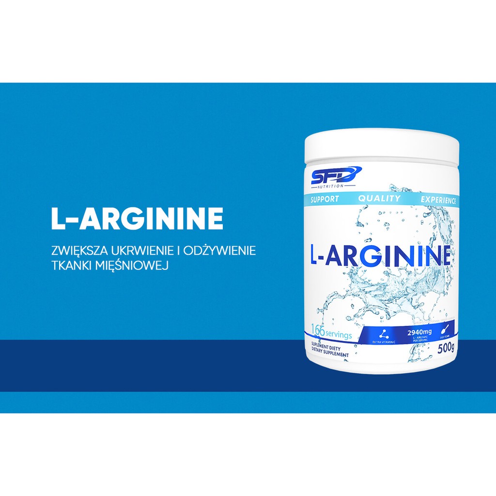 SFD L-Arginine 500g Tăng Sức Mạnh Tối Đa Trong Tập