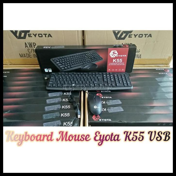 Combo Bàn Phím Và Chuột Eyota K55 Akl309 | BigBuy360 - bigbuy360.vn