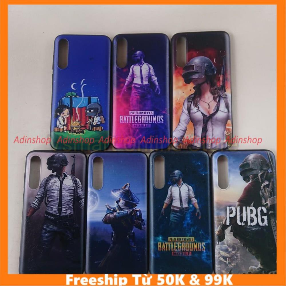 Ốp Lưng DẺO ĐEN Vsmart Live in hình phong cách PUBG MOBILE