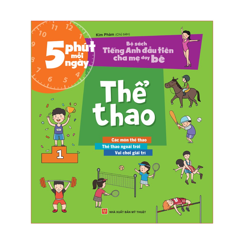 Sách: Bộ Sách Tiếng Anh Đầu Tiên Của Bé - 5 Phút Mỗi Ngày | BigBuy360 - bigbuy360.vn