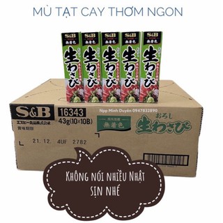 Mù tạt cay SB - Mù Tạt Nhật sịn nhập khẩu