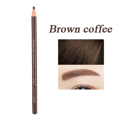 1 CÁI Microblading Eyebrow Pen Không Thấm Nước Mỹ Phẩm Bền Lâu Dễ Mang Trang Điểm Vĩnh Viễn Chì Kẻ Mày Công Cụ Cho Đồ Dùng