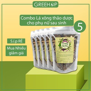 Combo lá xông thảo dược cho phụ nữ sau sinh (handmade)