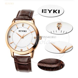 ĐỒNG HỒ CẶP NAM NỮ EYKI DÂY DA 8559