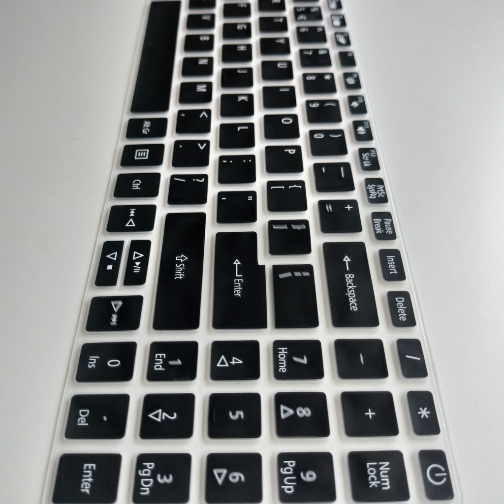 Ốp bàn phím dành cho laptop Acer Aspire 3/5 A315/A51- Miếng, tấm silicon bảo vệ che, phủ, đậy, lót bàn phím