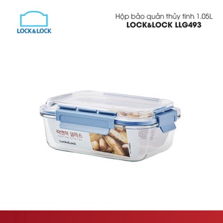 Hộp thủy tinh chịu nhiệt Lock&Lock nắp vòm nhựa Tritan Cap Glass Container