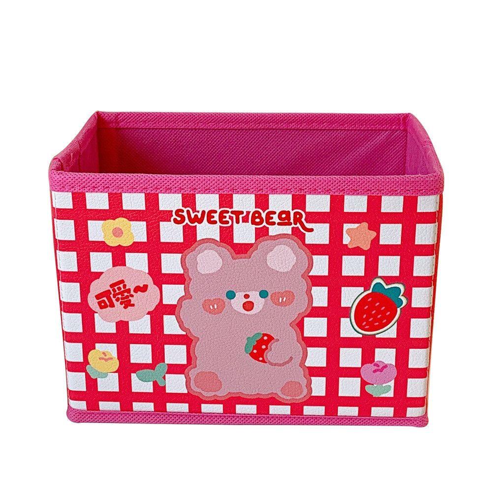 Hộp Đựng Đồ Dùng Hình Gấu Hoạt Hình Dễ Thương Tiện Dụng Cho Gia Đình