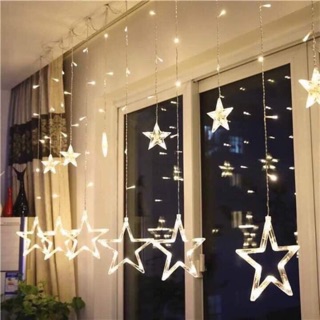 Đèn rèm ngôi sao nhấp nháy ⭐🌟