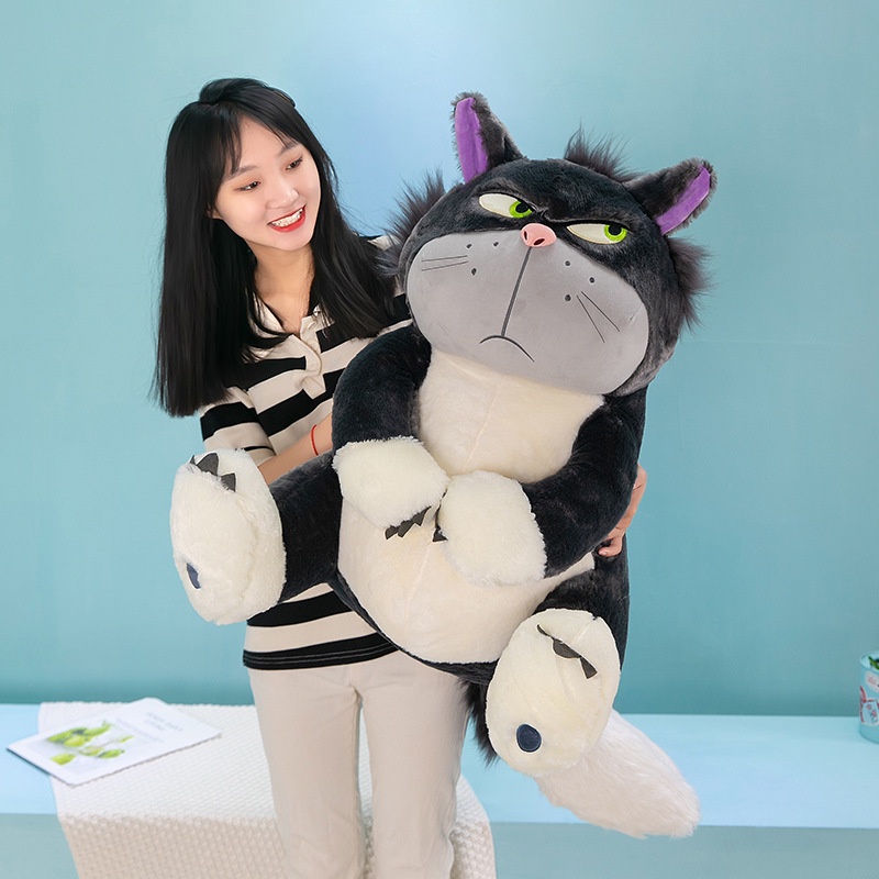 Thú Nhồi Bông Hình Mèo Lucifer Hoạt Hình 30CM