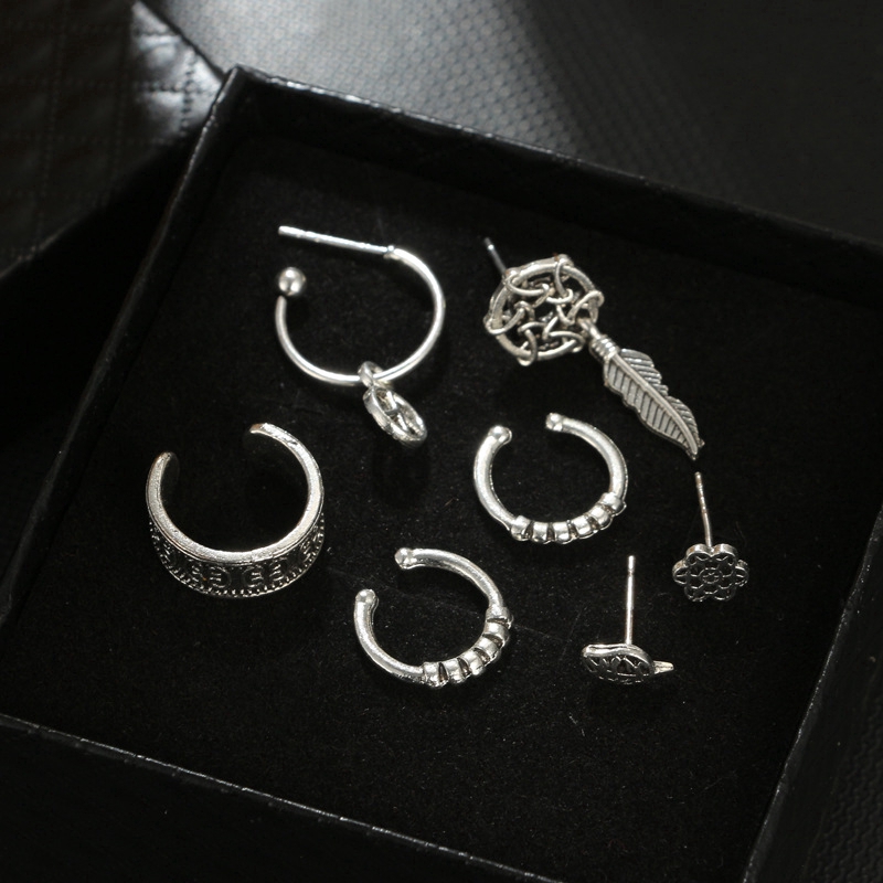 Bộ 7 khuyên tai thời trang nữ phong cách Bohemian độc đáo