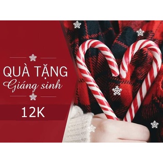 Kẹo gậy Giáng Sinh 12K *Candy Cane *Bánh gừng vẽ đường Noel *Tặng bọc hộp kẹo cho khách nào cần