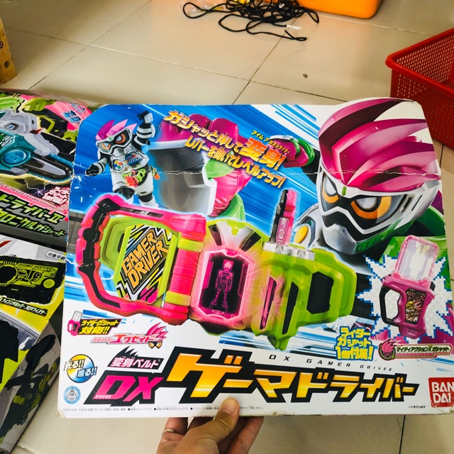 Đồ chơi siêu nhân belt Gamer fullbox + có gashat