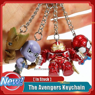 【In Stock】Móc khóa hình siêu anh hùng Marvel