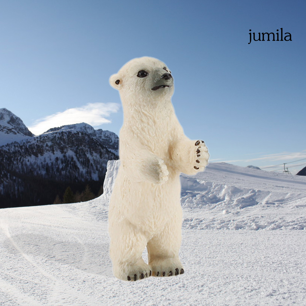 Mô Hình Gấu Bắc Cực Đồ Chơi Cho Bé