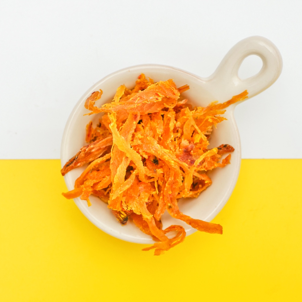 Mực khô tẩm gia vị ăn liền VIETGOURMET, Mực xé vị cay dai dai uống kèm bia, đặc sản PHAN THIẾT ăn vặt vừa ngon vừa rẻ | BigBuy360 - bigbuy360.vn