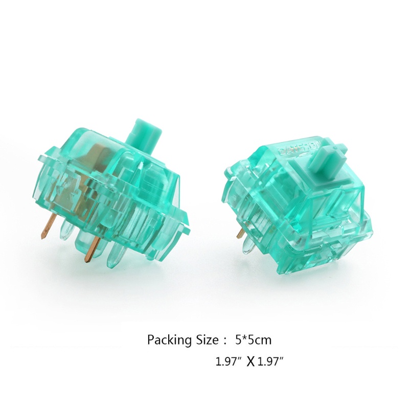 Công Tắc 5-pin 63 5g Màu Lam Ngọc Thay Thế Chuyên Dụng Cho Công Tắc Cherry MX is