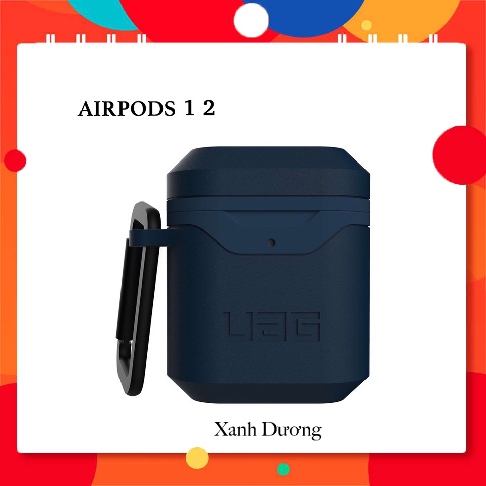 Vỏ Bảo Vệ Hộp Đựng Tai Nghe Apple - Ốp Tai Nghe Airpods 1 2 - Case Airpod UAG